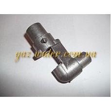 Корпус угловой плиты газ. Электа под форсунку М6круп.