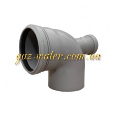 Канализация отвод 110х50 (175) (назад)