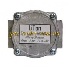 Фильтр газа (LiTon Ж.В.) Ду15 алюминий