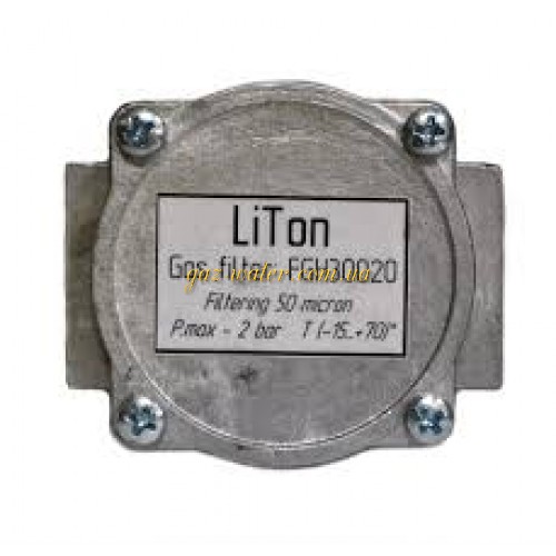 Фильтр газа (LiTon Ж.В.) Ду15 алюминий