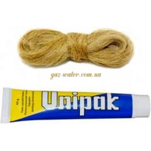 Паста монтажная Unipak  тюбик-60 г (вода,газ,воздух)