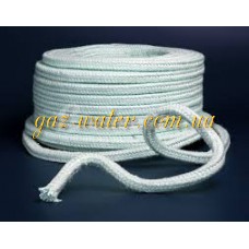 Шнур уплотнительный стекловолокно 10х10 t=650C  1м. Польша   ивфр