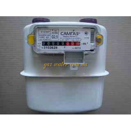 Сч/гм Самгаз G2,5 1-1/4" 22-Р поверка t=0С без кмч    222р32