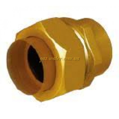 Фитинг  муфта гофра 15х1/2 в ГАЗ диэлектрик LAVITA   г-ф
