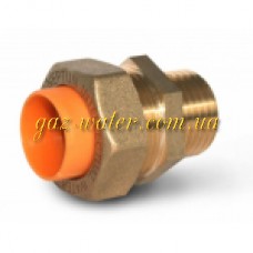 Фитинг  муфта гофра 15х1/2 н ГАЗ диэлектрик LAVITA   г-ф