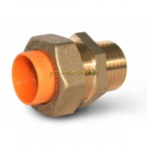 Фитинг  муфта гофра 15х1/2 н ГАЗ диэлектрик LAVITA   г-ф