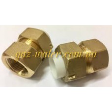 Фитинг  муфта гофра 15х1/2 в ГАЗ диэлектрик DONG  г-ф