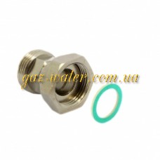"Американка"-1/2" (15) прям. с крут.гайкой (вода) ГРОСС