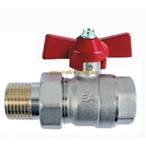 Кран 20 -3/4" "Американка" прямой (вода) HLV