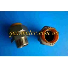 Фитинг  муфта гофра 20х3/4 н ГАЗ LAVITA     г-ф