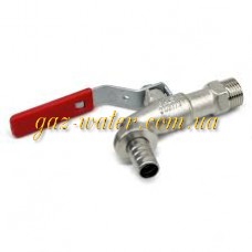 Кран поливочный садовый 1/2"н HLV ручка