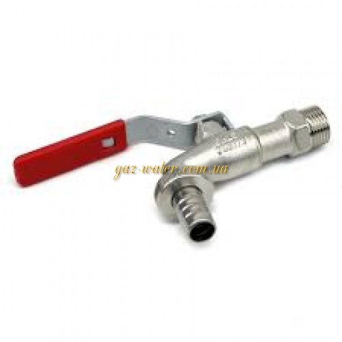 Кран поливочный садовый 1/2"н HLV ручка