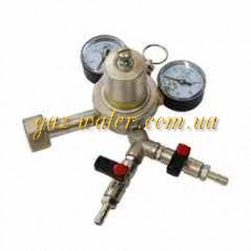 Редуктор (пищевой) 2крана с манометром